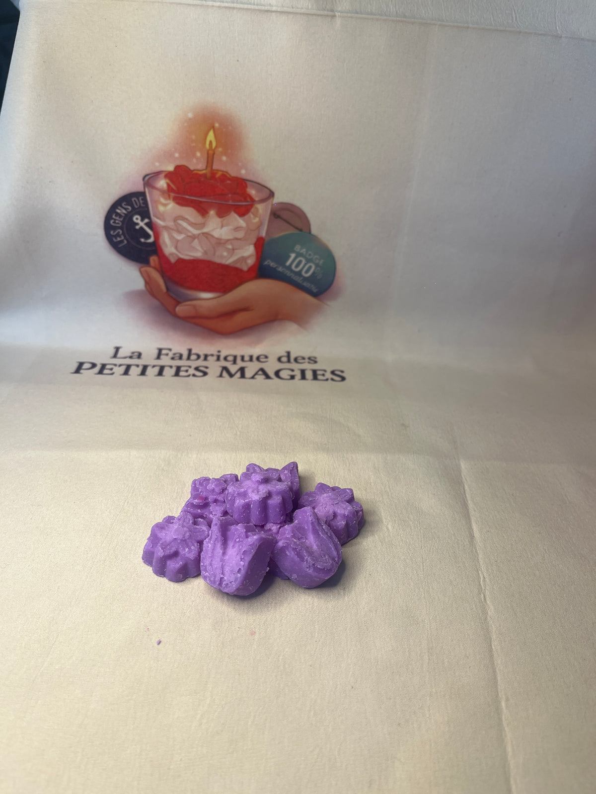 Fondant parfumé pivoine