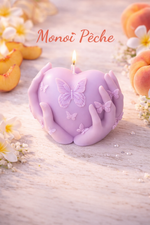 ✨ Cœur Envoûtant – Monoï Pêche