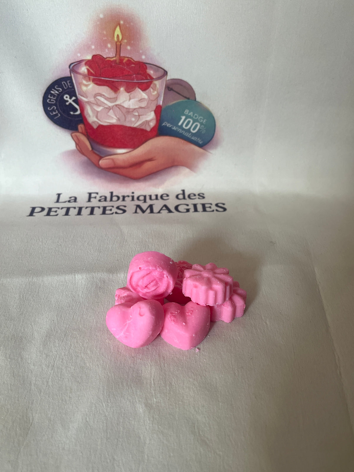 Fondant parfumé Rose d'amour 🌹