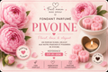 Fondant parfumé pivoine