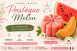 Fondant parfumé Pastèque melon 🍈🍉