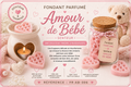 Fondant parfumé Amour de bébé