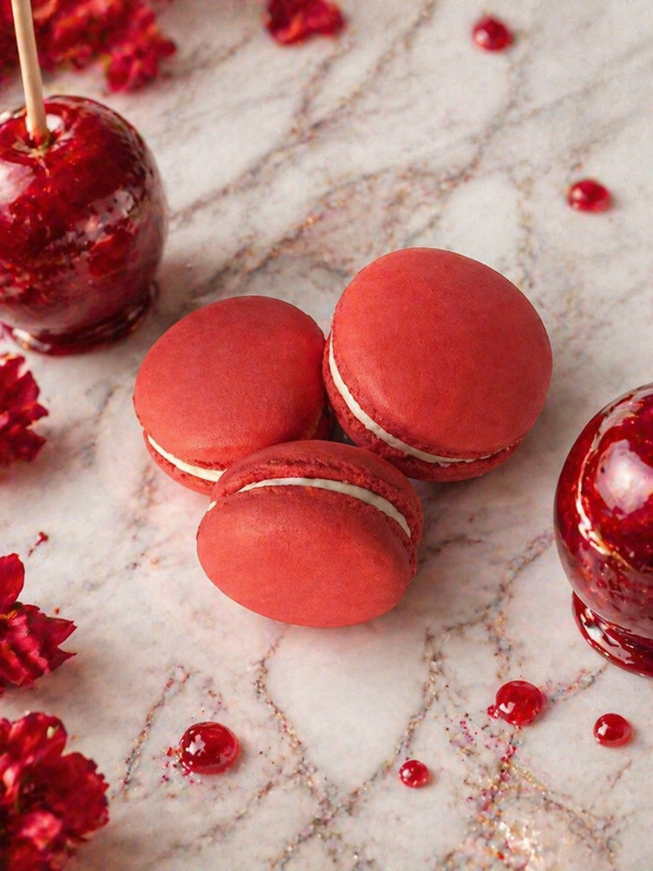 Macaron Pomme d'amour