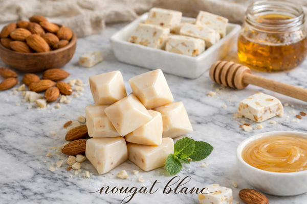 Fondant parfumé nougat blanc