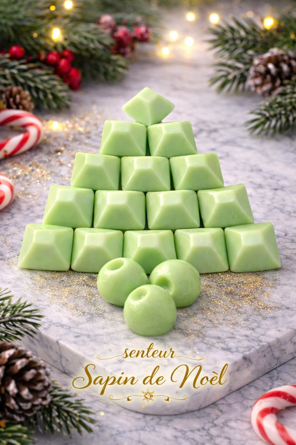Fondant parfumé Sapin de noël