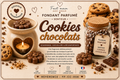 Fondant parfumé Cookies chocolat 🍫 🍪