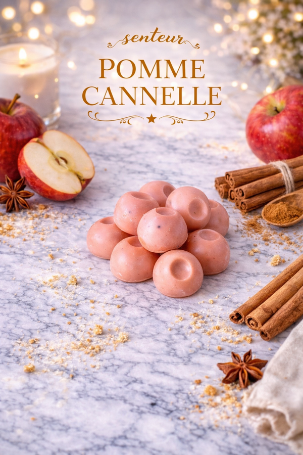 Fondant parfumé pomme cannelle
