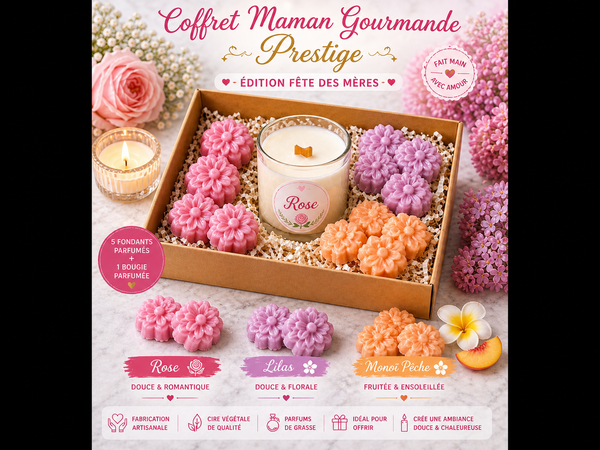 💖✨ Coffret Maman Gourmande – Prestige