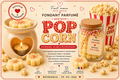 Fondant parfumé Pop corn