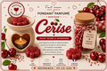 Fondant parfumé cerise