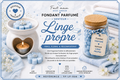 Fondant parfumé Linge propre