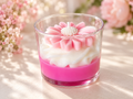 Bougie gourmande Fleur de douceur 🌸