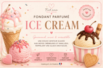 Fondant parfumé Ice cream