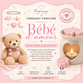 Fondant parfumé Bébé d'amour