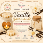 Fondant parfumé Vanille gourmande